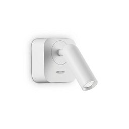 Obrázek pro produkt LED Nástěnné bodové svítidlo Ideal Lux BEAN SQUARE AP BIANCO 260648 3,5W 220lm 3000K IP20 6,5cm hranaté bílé - IDEALLUX