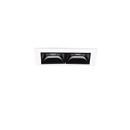 Obrázek pro produkt LED Zápustné bodové svítidlo Ideal Lux Lika 06W 4000K TRIM 267869 6W 500lm 4000K IP20 7,4cm bílo-černé s rámečkem - IDEALLUX