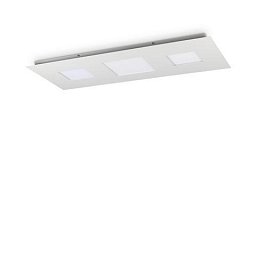 Obrázek pro produkt LED Stropní přisazené svítidlo Ideal Lux RELAX PL D110 255941 84W 8100lm 3000K IP20 110cm bílé stmívatelné - IDEALLUX
