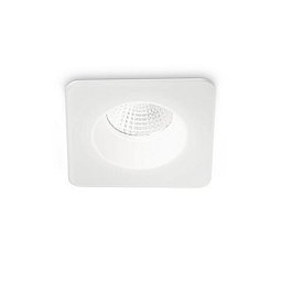 Obrázek pro produkt LED Stropní zápustné bodové svítidlo Ideal Lux ROOM-65 SQUARE WH 252049 8W 800lm 3000K IP65 10cm hranaté bílé - IDEALLUX