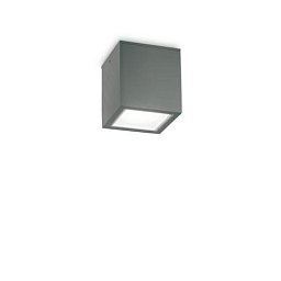 Obrázek pro produkt Venkovní stropní přisazené svítidlo Ideal Lux TECHO PL1 SMALL ANTRACITE 251554 GU10 1x20W IP54 9cm antracitové - IDEALLUX