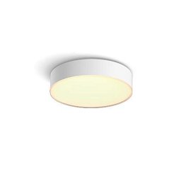 Obrázek pro produkt Hue Bluetooth LED White Ambiance Stropní svítidlo Philips Enrave S 41158/31/P69,6W 1220lm 2200-6500K IP20 26,1cm bílé, stmívatelné s dálkovým ovladačem - PHILIPS HUE (915005996401)