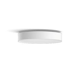Obrázek pro produkt Hue Bluetooth LED White Ambiance Stropní svítidlo Philips Enrave M 41159/31/P6 19,2W 2450lm 2200-6500K IP20 38,1cm bílé, stmívatelné s dálkovým ovladačem - PHILIPS HUE (915005996601)