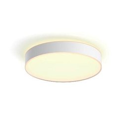 Obrázek pro produkt Hue Bluetooth LED White Ambiance Stropní svítidlo Philips Enrave L 41160/31/P6 33,5W 4300lm 2200-6500K IP20 42,5cm bílé, stmívatelné s dálkovým ovladačem - PHILIPS HUE (915005996801)