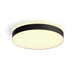 Obrázek pro produkt Hue Bluetooth Stropní svítidlo Philips Enrave XL 41161/30/P6 48W 6100lm 2200-6500K IP20 55,1cm černé, stmívatelné s dálkovým ovladačem - PHILIPS HUE (915005997101)