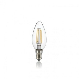 Obrázek pro produkt LAMPADINA CLASSIC E14 4W OLIVA TRASPARENTE 4000K - IDEALLUX