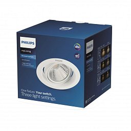 Obrázek pro produkt Pomeron SVÍTIDLO PODHLEDOVÉ LED 7W 450lm 4000K stmívatelné, bílá - PHILIPS (915005808801)