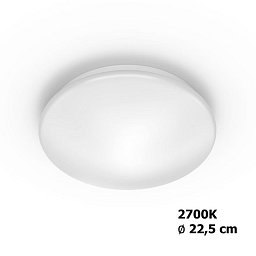 Obrázek pro produkt Moire SVÍTIDLO STROPNÍ LED 6W 600lm 2700K, bílá - PHILIPS (915005777601)