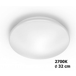 Obrázek pro produkt Moire SVÍTIDLO STROPNÍ LED 17W 1700lm 2700K, bílá - PHILIPS (915005778801)