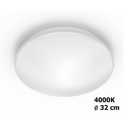 Obrázek pro produkt Moire SVÍTIDLO STROPNÍ LED 17W 1900lm 4000K, bílá - PHILIPS (915005778901)