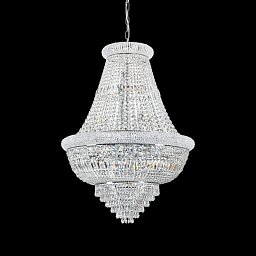 Obrázek pro produkt Elegantní závěsný lustr DUBAI SP24 CROMO - IDEALLUX