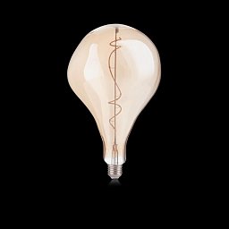 Obrázek pro produkt E27 VINTAGE 4W 200Lm CRASH AMBRA 2200K - IDEALLUX
