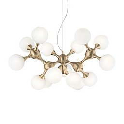 Obrázek pro produkt NODI SP15 OTTONE SATINATO - IDEALLUX