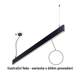Obrázek pro produkt LINUS SP ZÁVĚSNÉ LINEÁRNÍ LED SVÍTIDLO WH - IDEALLUX