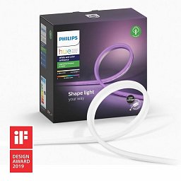 Obrázek pro produkt Hue Bluetooth VENKOVNÍ LED PÁSEK 19W 2000-6500K IP67, 16 mil. barev, 2m - PHILIPS (929002289002)