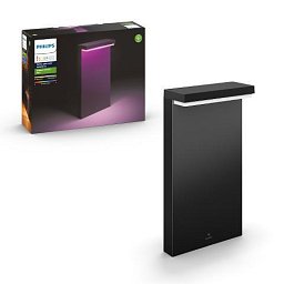 Obrázek pro produkt HUE Nyro VENKOVNÍ SLOUPEK LED 13,5W 1000lm 2200-6500K IP44, černá - PHILIPS HUE (915005841601)