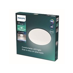 Obrázek pro produkt Moire SVÍTIDLO STROPNÍ LED 20W 2300lm 4000K, bílá - PHILIPS (915005774211)