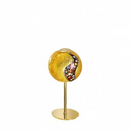 Obrázek pro produkt Stolní lampa LUNA KISS 20cm 1xE14 60W 24 karát.zlato - KOLARZ