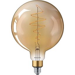 Obrázek pro produkt Vintage LED žárovka E27 G200 7W 470lm GOLD stmívatelné - PHILIPS (0)