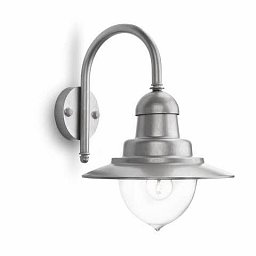 Obrázek pro produkt Raindrop SVÍTIDLO VENKOVNÍ NÁSTĚNNÉ E27 max. 60W, IP44, hliník - PHILIPS (915005693501)