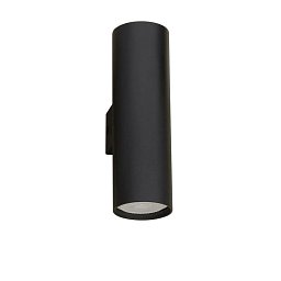 Obrázek pro produkt Nástěnné svítidlo NOSA černý hliník GU10 2x10 IP20 220-240V bez žárovky - NOVA LUCE