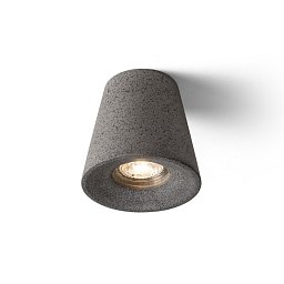 Obrázek pro produkt VOLCA stropní beton/dekor tmavý granit 230V LED GU10 5W - RED - DESIGN RENDL