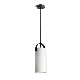 JULIETTA 31 závěsná opálové sklo/černá 230V E27 20W - RED - DESIGN RENDL Obrázek pro produkt JULIETTA 31 závěsná opálové sklo/černá 230V E27 20W - RED - DESIGN RENDL