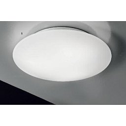 Obrázek pro produkt Stropní svítidlo 3xE27, opal sklo, průměr 45cm, výška 12cm - ORION