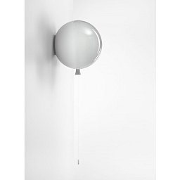 Memory, nástěnné svítidlo šedé matné, 1x15W E27, prům. 30cm - BROKIS B Obrázek pro produkt Memory, nástěnné svítidlo šedé matné, 1x15W E27, prům. 30cm - BROKIS B