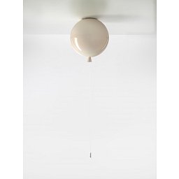 Memory, stropní svítidlo světle růžová matná, 1x15W E27, prům. 30cm - BROKIS C Obrázek pro produkt Memory, stropní svítidlo světle růžová matná, 1x15W E27, prům. 30cm - BROKIS C