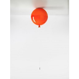 Memory, stropní svítidlo oranžové lesklé, 1x15W E27, prům. 30cm - BROKIS C Obrázek pro produkt Memory, stropní svítidlo oranžové lesklé, 1x15W E27, prům. 30cm - BROKIS C
