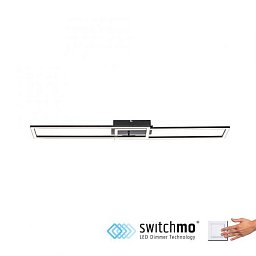 Obrázek pro produkt IVEN LED stropní svítidlo ploché čená teplá bílá 3 krokové stmívání 3000K - LEUCHTEN DIREKT / JUST LIGHT