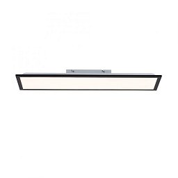 Obrázek pro produkt FLAT LED panel svítidlo, stropní svítidlo, ploché, černá, hranaté, ploché 3000K - LEUCHTEN DIREKT / JUST LIGHT