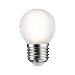 LED kapka Filament E27 230V 4,8W 4000K mat - PAULMANN Obrázek pro produkt LED kapka Filament E27 230V 4,8W 4000K mat - PAULMANN