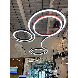 Závěsné svítidlo BELO (sestava VLNA+KRUHY) černá / červená direct/indirect DALI - Archilight
Obrázek pro produkt Závěsné svítidlo BELO (sestava VLNA+KRUHY) černá / červená direct/indirect DALI - Archilight