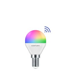 LED G45 SMART WIFI 6W E14 CCT RGB/3000-6500K 180d DIM Tuya WiFi - CENTURY Obrázek pro produkt LED G45 SMART WIFI 6W E14 CCT RGB/3000-6500K 180d DIM Tuya WiFi - CENTURY