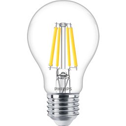 Obrázek pro produkt Žárovka PHILIPS MASTER Value LEDBulb Ra90 DIM 3,4W (jako 40W) E27 2700K A60 čirá