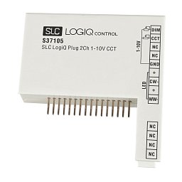 SLC LogiQ Plugin 2CH 1-10V CCT - TLG Obrázek pro produkt SLC LogiQ Plugin 2CH 1-10V CCT - TLG