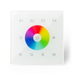 Obrázek pro produkt SLC DMX Master Wall Touch Panel 1-Zone 230V - TLG