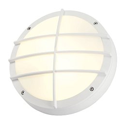 Obrázek pro produkt Venkovní svítidlo BULAN mřížka nástěnná bílá 230V E27 2x25W IP44 - BIG WHITE (SLV)