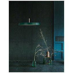 Obrázek pro produkt Závěsné svítidlo VETRO matný zelený hliník a akryl LED 41W 230V 3000K IP20 - NOVA LUCE