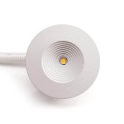 Obrázek pro produkt Vestavné LED svítidlo MiniOne Fixed 2,1 W 3 V 2700 K stmívatelné IP44 32 mm 100° Ra90 bílé - TLG