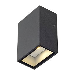 Obrázek pro produkt Venkovní svítidlo QUAD I nástěnná antracit 230V/700mA LED 3W IP4 - BIG WHITE (SLV)
