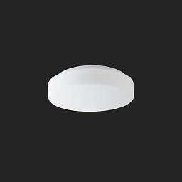 Obrázek pro produkt EDNA 2 stropní/nástěnné skleněné svítidlo bílá IP43 4000 K 11W LED nouzové kombinované 3 h (původní kód OS 71507) - OSMONT