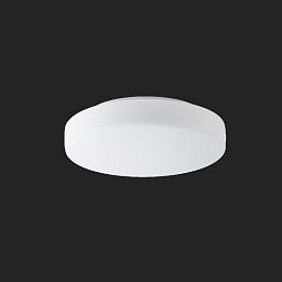 Obrázek pro produkt EDNA 3 stropní/nástěnné skleněné svítidlo bílá IP43 3000 K 14W LED HF nouzové kombinované 3 h (původní kód OS 59148) - OSMONT