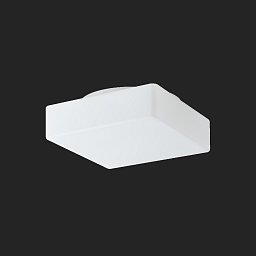 Obrázek pro produkt LINA 3 stropní/nástěnné skleněné svítidlo bílá IP43 4000 K 19W LED HF nouzové kombinované 3 h (původní kód OS 59690) - OSMONT