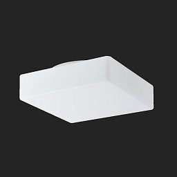 Obrázek pro produkt LINA 6 stropní/nástěnné skleněné svítidlo bílá IP43 3000 K 20W LED nouzové kombinované 3 h (původní kód OS 59200) - OSMONT