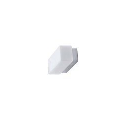 Obrázek pro produkt FLORA 1 stropní/nástěnné skleněné svítidlo stříbrná / bílá IP43 3000 K 8W LED (původní kód OS 67276) - OSMONT