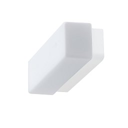 Obrázek pro produkt FLORA 2 stropní/nástěnné skleněné svítidlo bílá IP43 3000 K 8W LED (původní kód OS 59225) - OSMONT