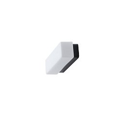 Obrázek pro produkt FLORA 2 stropní/nástěnné skleněné svítidlo černá / bílá IP43 3000 K 8W LED (původní kód OS 67279) - OSMONT
